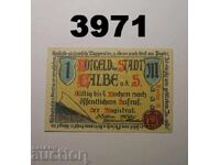 Calbe a. d. Saale 1 mark 1921 Германия