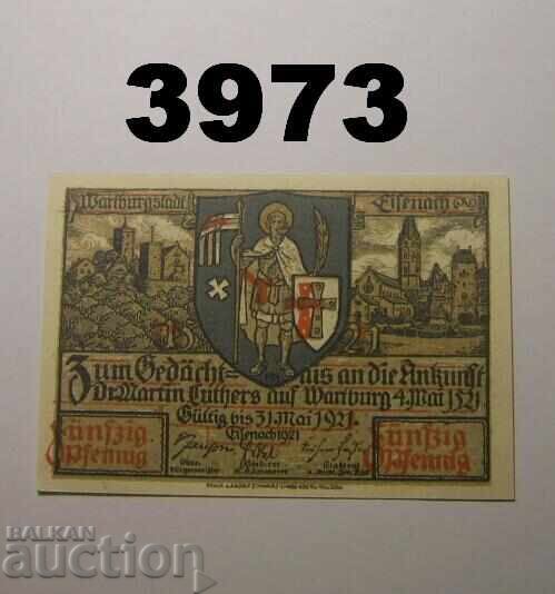 Eisenach 50 pfennig 1921 Германия