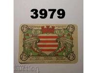 Nöschenrode 75 pfennig 1921 Γερμανία