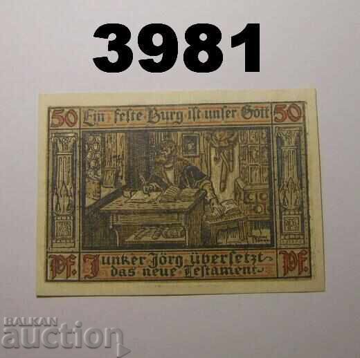 Eisenach 50 pfennig 1921 Germany with price € 1.00 | 1.96 BGN