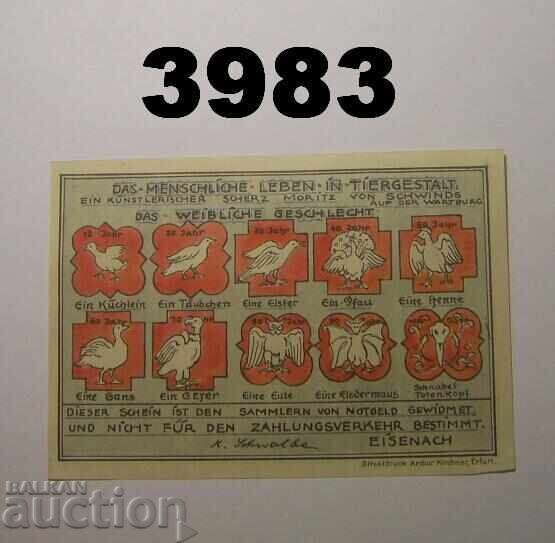 Eisenach 50 pfennig Notgeld Germany with price € 1.00 | 1.96 BGN