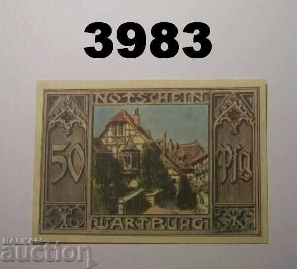 Eisenach 50 pfennig Notgeld Germany