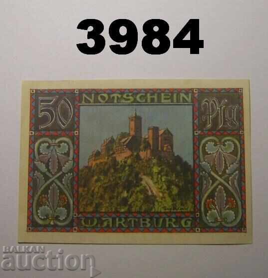 Eisenach 50 pfennig Notgeld Γερμανία