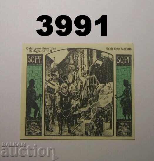 Quedlinburg 50 pfennig 1922 Германия с цена € 1.00 | 1.96 лв.