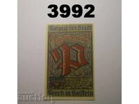 Preetz 50 pfennig 1921 Germania