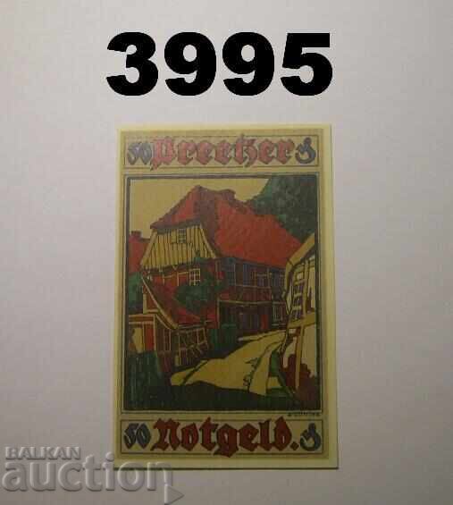 Preetz 50 pfennig 1921 Germania cu preț € 1.50 | 2.93 BGN