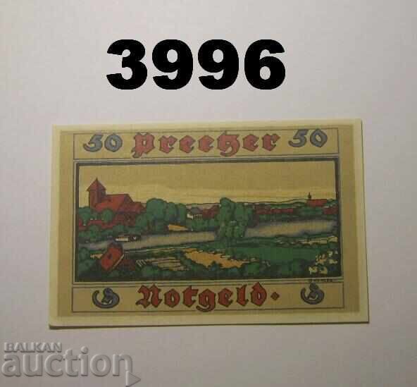 Preetz 50 pfennig 1921 Germania cu preț € 1.40 | 2.74 BGN