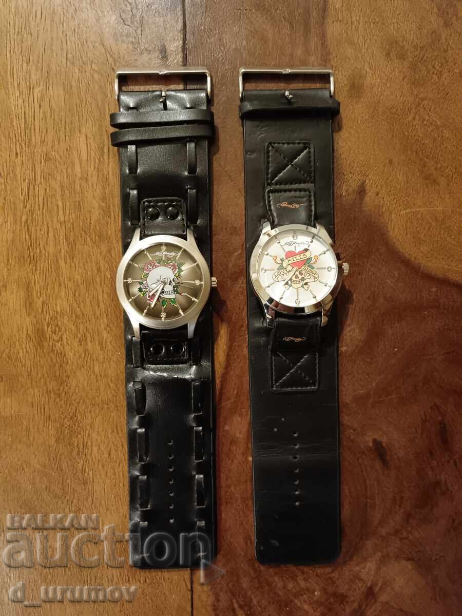 Ceasuri Ed Hardy – lot de 2 buc