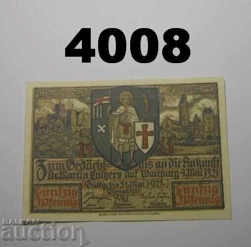 Eisenach 50 pfennig 1921 Germany
