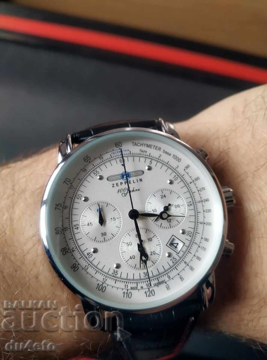 Men's retro business watch Zeppelin 100 Jahre Zeppelin 7680 with price € 52.00 | 101.70 BGN