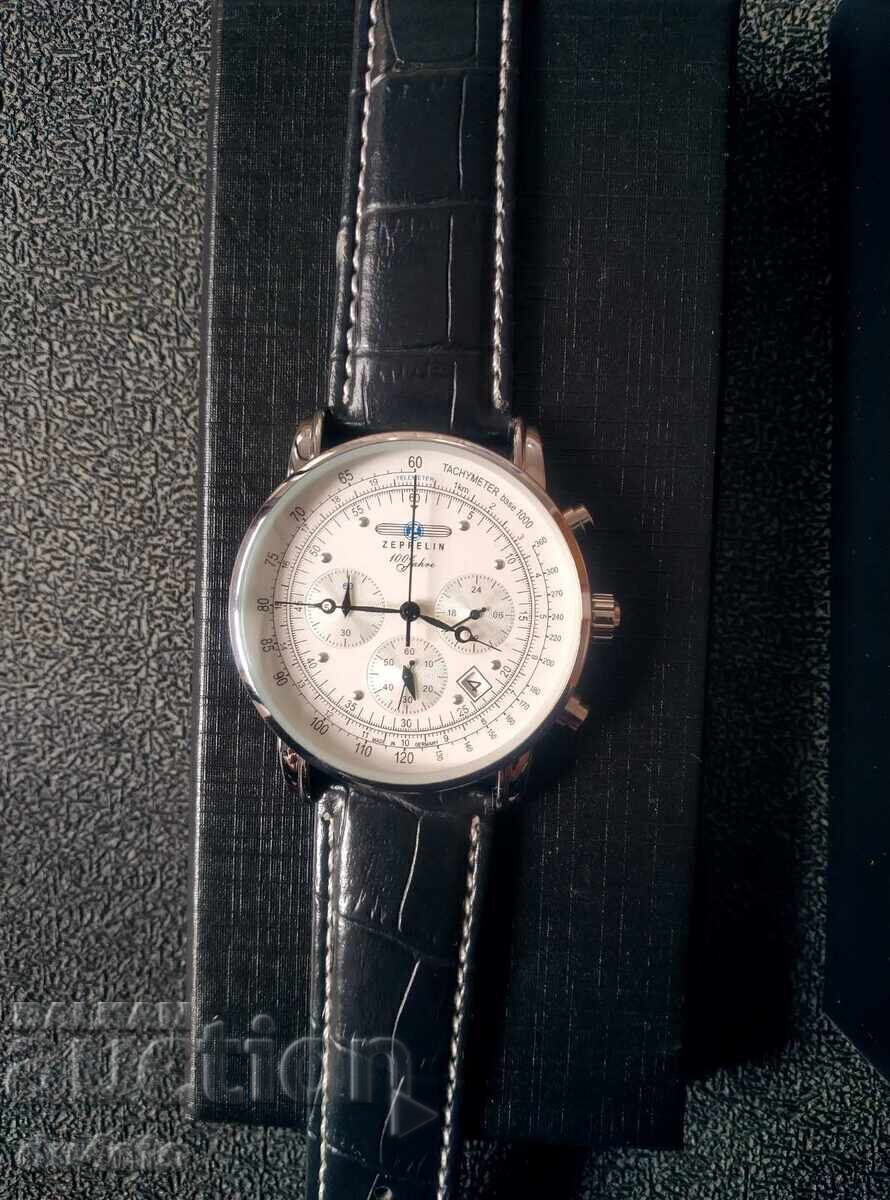 Men's retro business watch Zeppelin 100 Jahre Zeppelin 7680 - 5