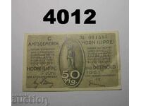 Horn 50 pfennig 1921 Germany