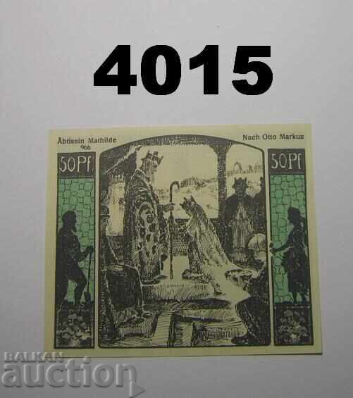 Quedlinburg 50 pfennig 1922 Германия с цена € 0.80 | 1.56 лв.