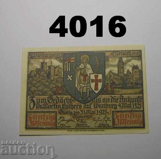 Eisenach 50 pfennig 1921 Германия