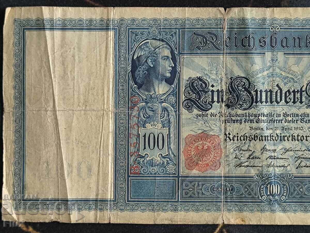 Bancnotă Reich - Germania - 100 mărci | 1910 cu preț € 6.00 | 11.74 BGN