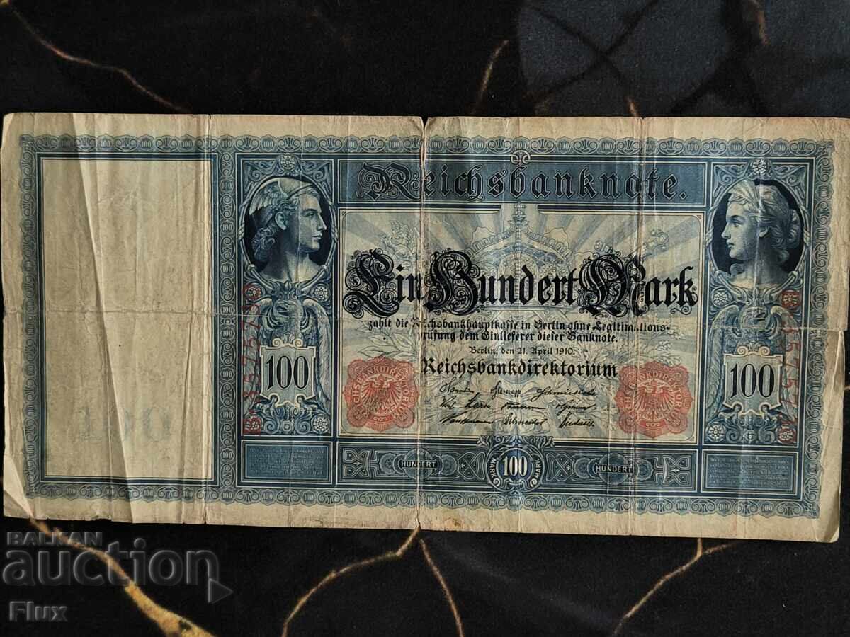 Bancnotă Reich - Germania - 100 mărci | 1910