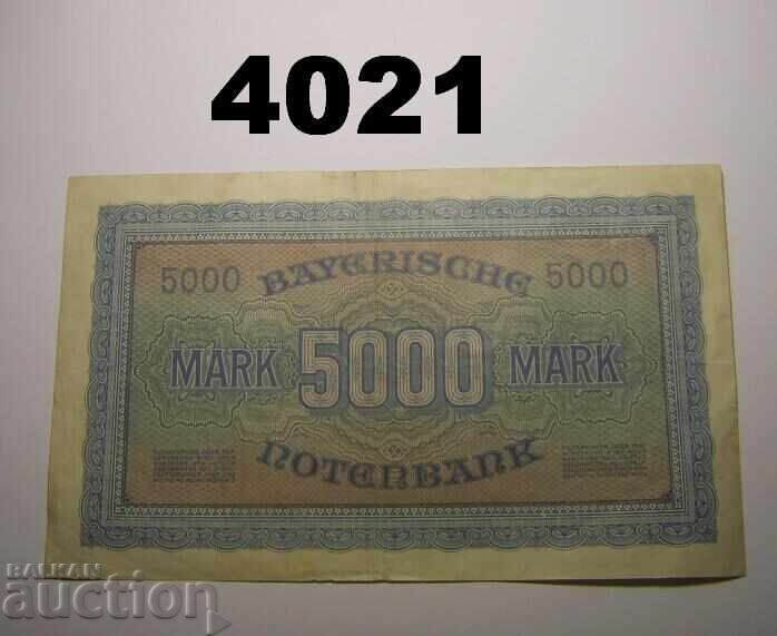 Γερμανία 5000 μάρκα 1922 με τιμή € 3.00 | 5.87 BGN