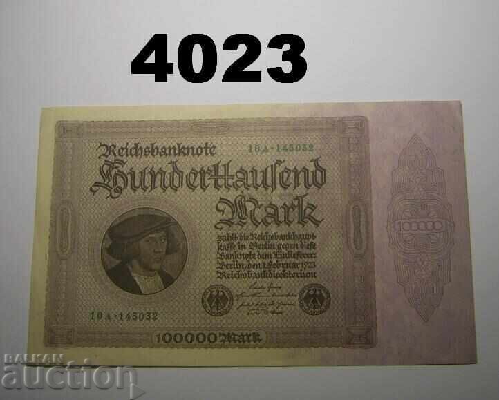 Γερμανία 100.000 μάρκες 1923 XF +