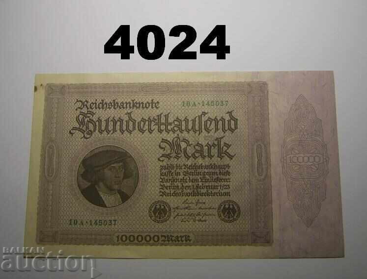 Γερμανία 100.000 μάρκα 1923
