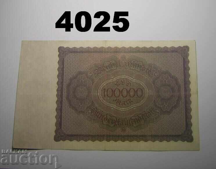 Γερμανία 100.000 μάρκα 1923 VF με τιμή € 3.00 | 5.87 BGN