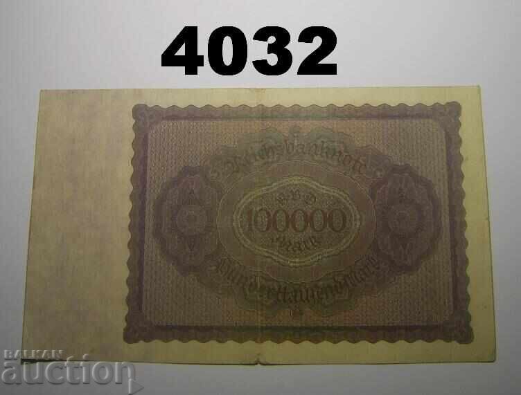 Γερμανία 100.000 μάρκα 1923 με τιμή € 1.50 | 2.93 BGN