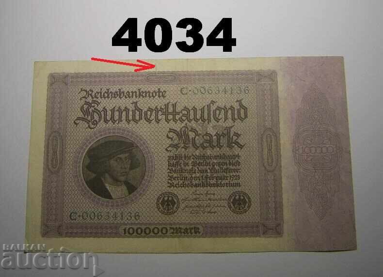 Γερμανία 100.000 μάρκα 1923