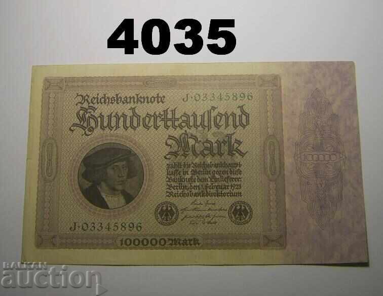 Германия 100000 марки 1923
