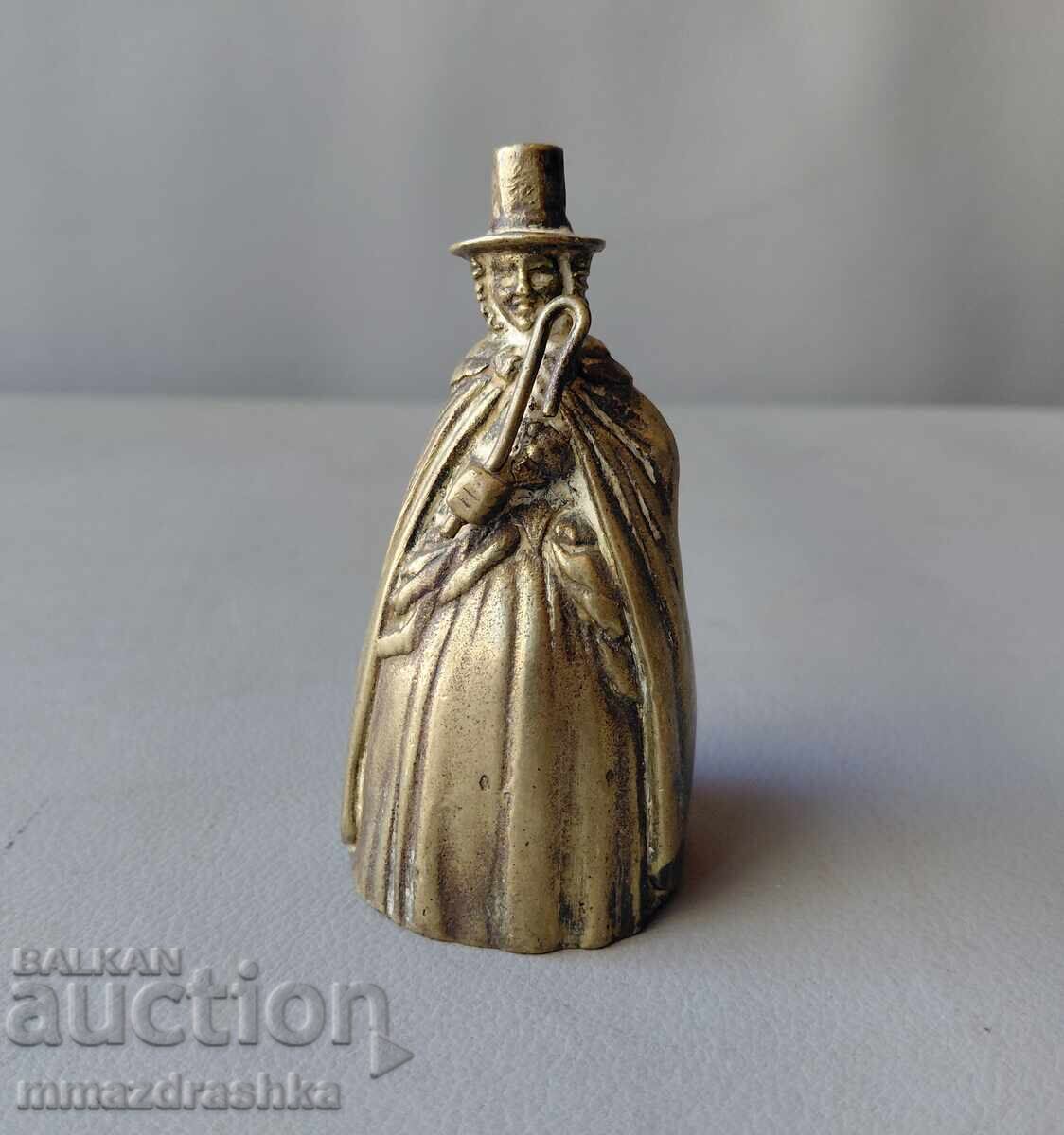 Clopot vintage din bronz