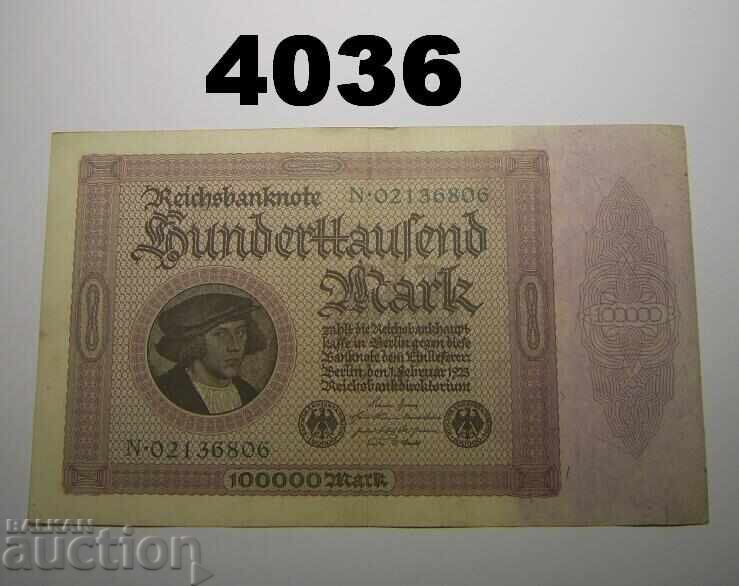 Германия 100000 марки 1923