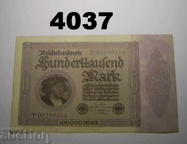 Германия 100000 марки 1923