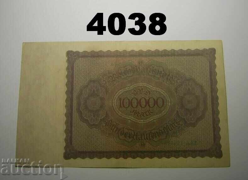 Germania 100000 mărci 1923 cu preț € 3.00 | 5.87 BGN