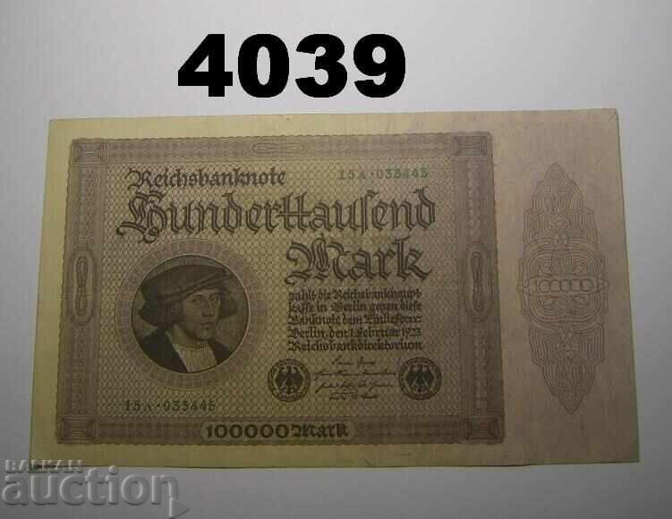 Германия 100000 марки 1923