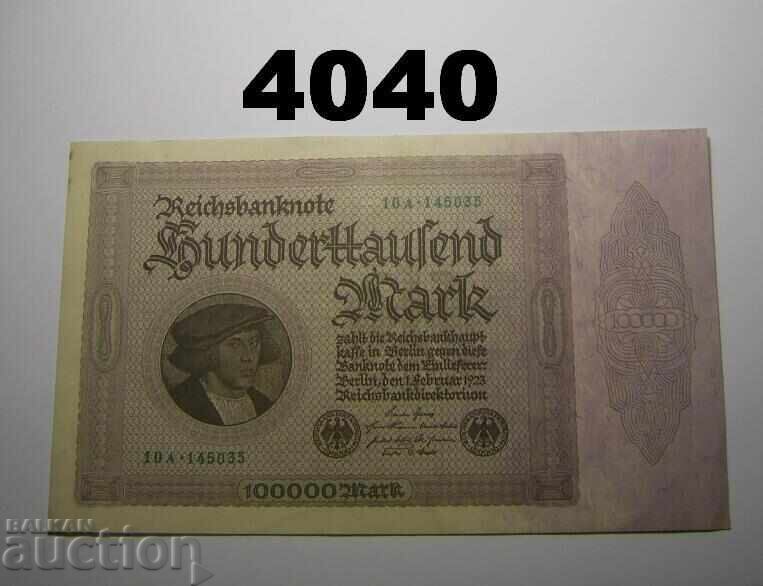 Γερμανία 100.000 μάρκα 1923