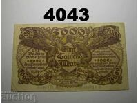 Γερμανία 5000 μάρκα 1922 Badische Bank