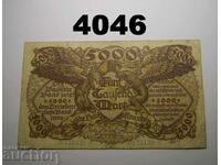 Германия 5000 марки 1922 Badische bank