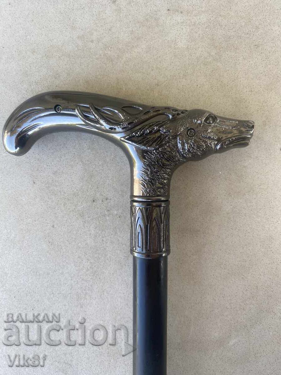 Μπαστούνι με ενσωματωμένο στιλέτο και λαβή "ΤΑΡΑΝΔΟΣ" - λευκό με τιμή € 27.00 | 52.81 BGN