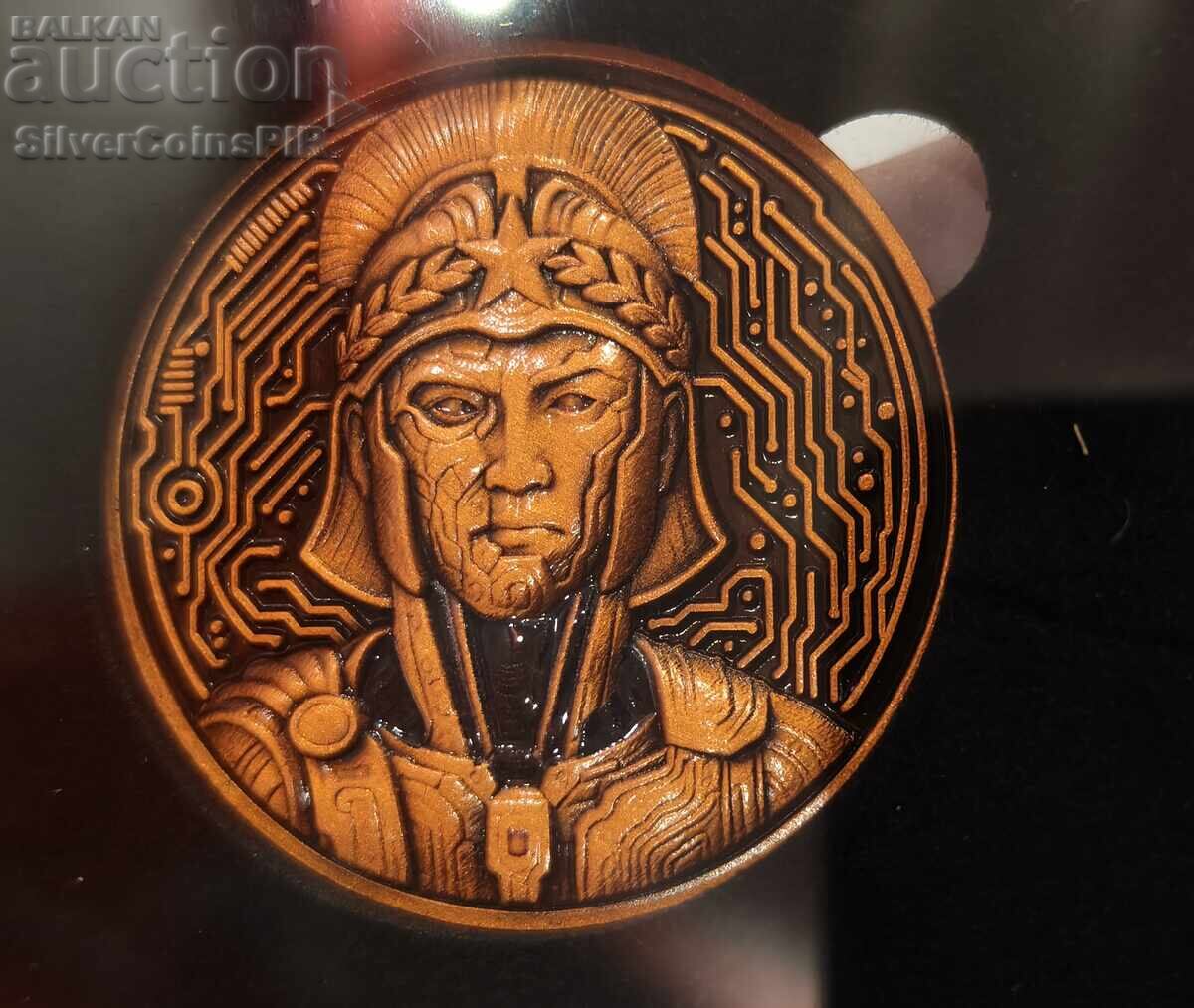 Μετάλλιο 1 oz Μέγας Αλέξανδρος Μέλλον στο Παρελθόν 2025 Μετάλλιο