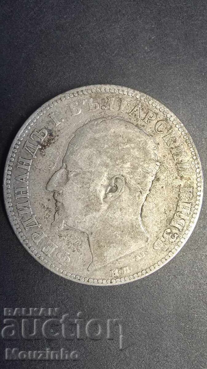 2 leva 1894 Principatul Bulgariei 15 cu preț € 40.00 | 78.23 BGN