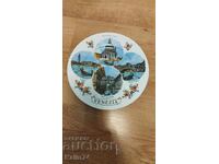 Farfurie frumoasă din porțelan din Veneția, Italia