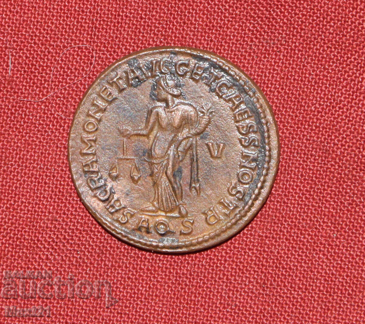 Livrarea Monedă de bronz replică Imperiul Roman