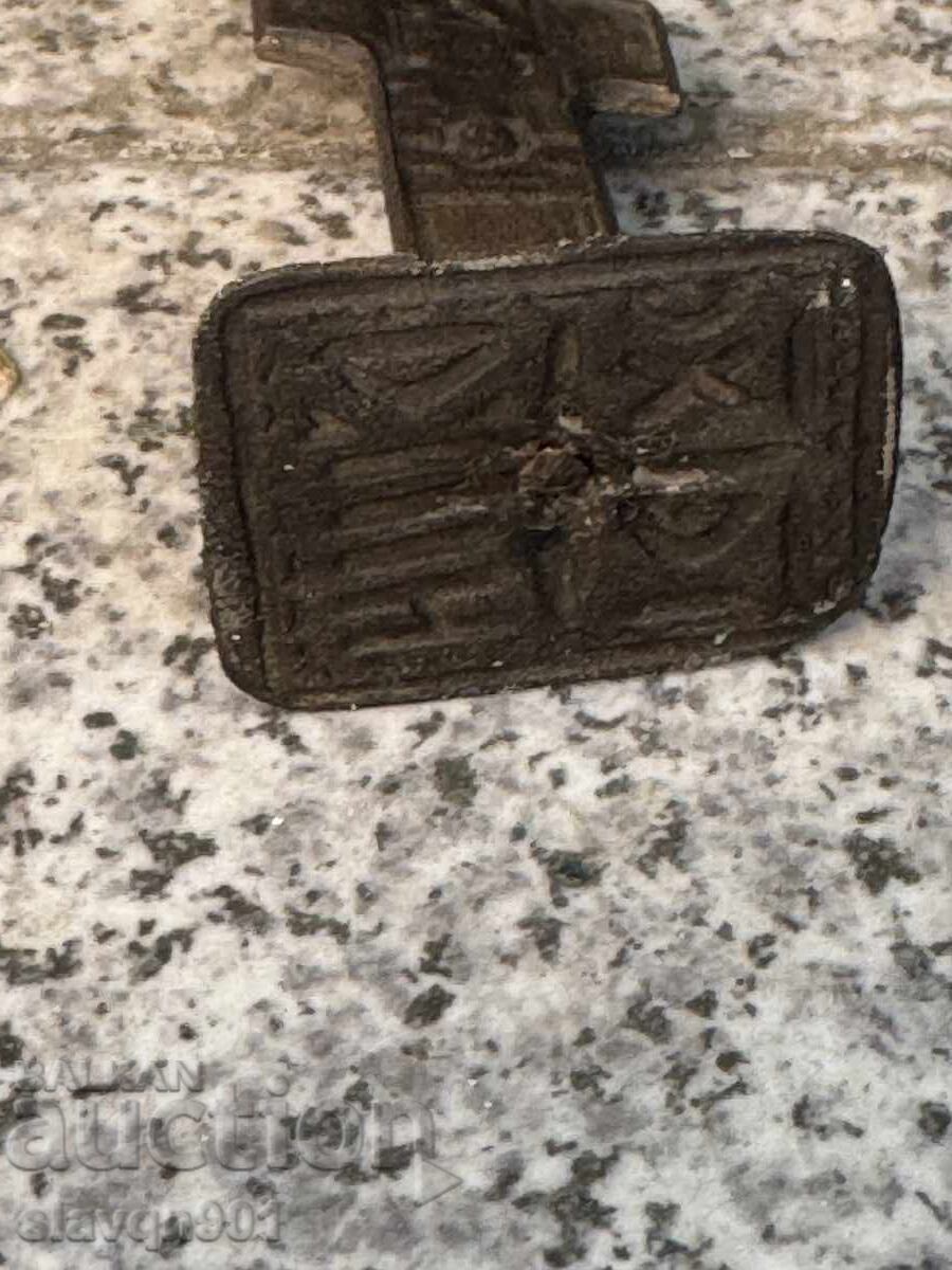 Стар възрожденски бронзов просфор - 7