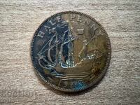 Marea Britanie - 1/2 penny (1943)