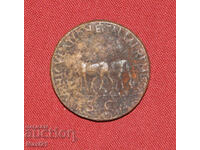 Χάλκινο νόμισμα αντίγραφο Ρωμαϊκή Αυτοκρατορία