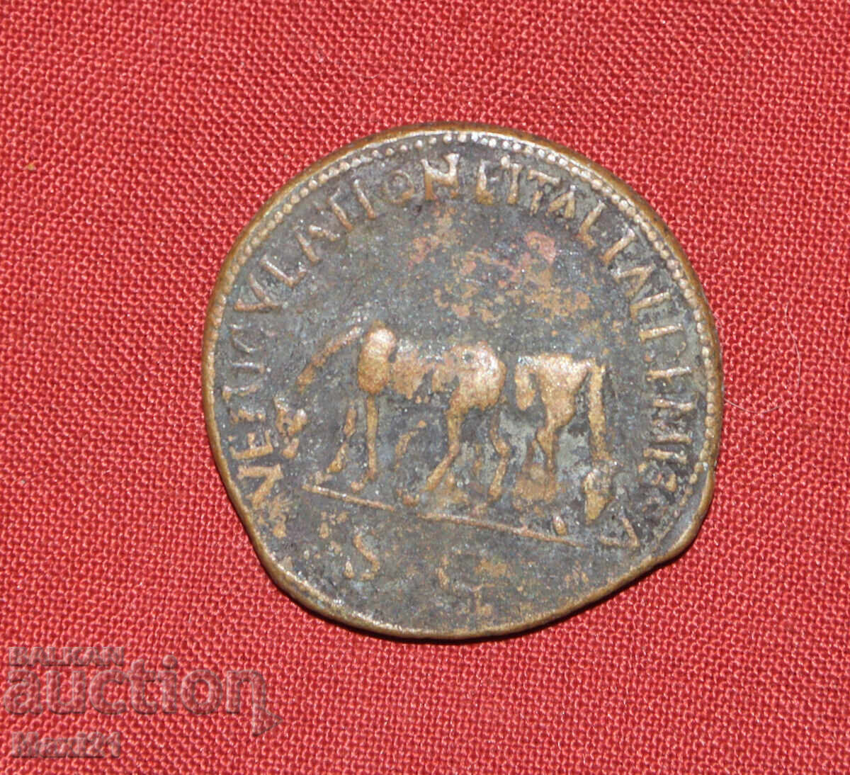 Livrarea Monedă de bronz replică Imperiul Roman