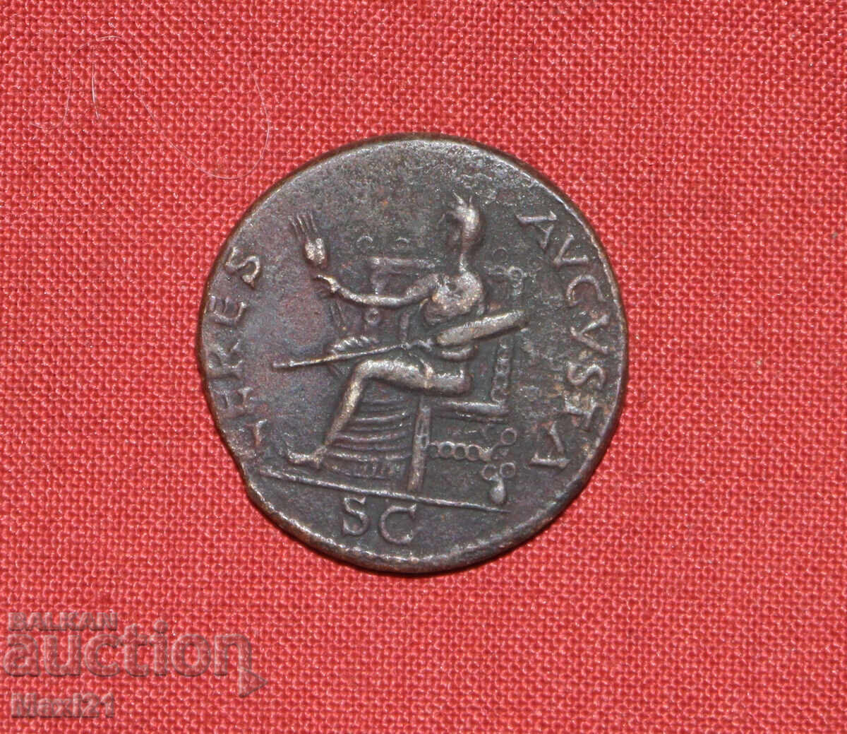 Livrarea Monedă de bronz replică Imperiul Roman