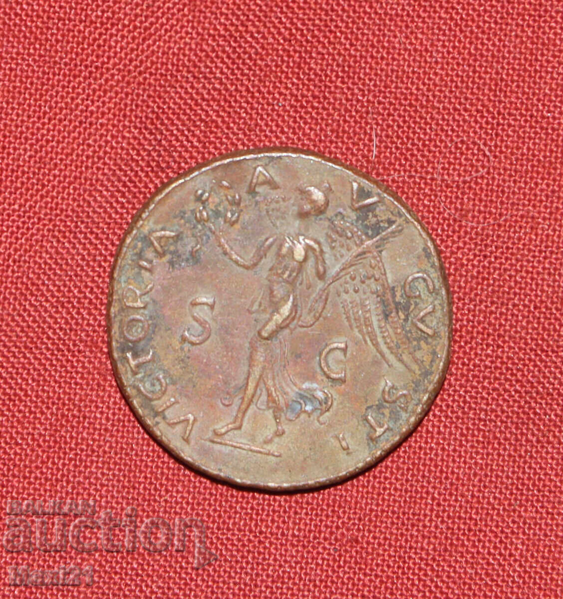 Licitație Monedă de bronz replică Imperiul Roman