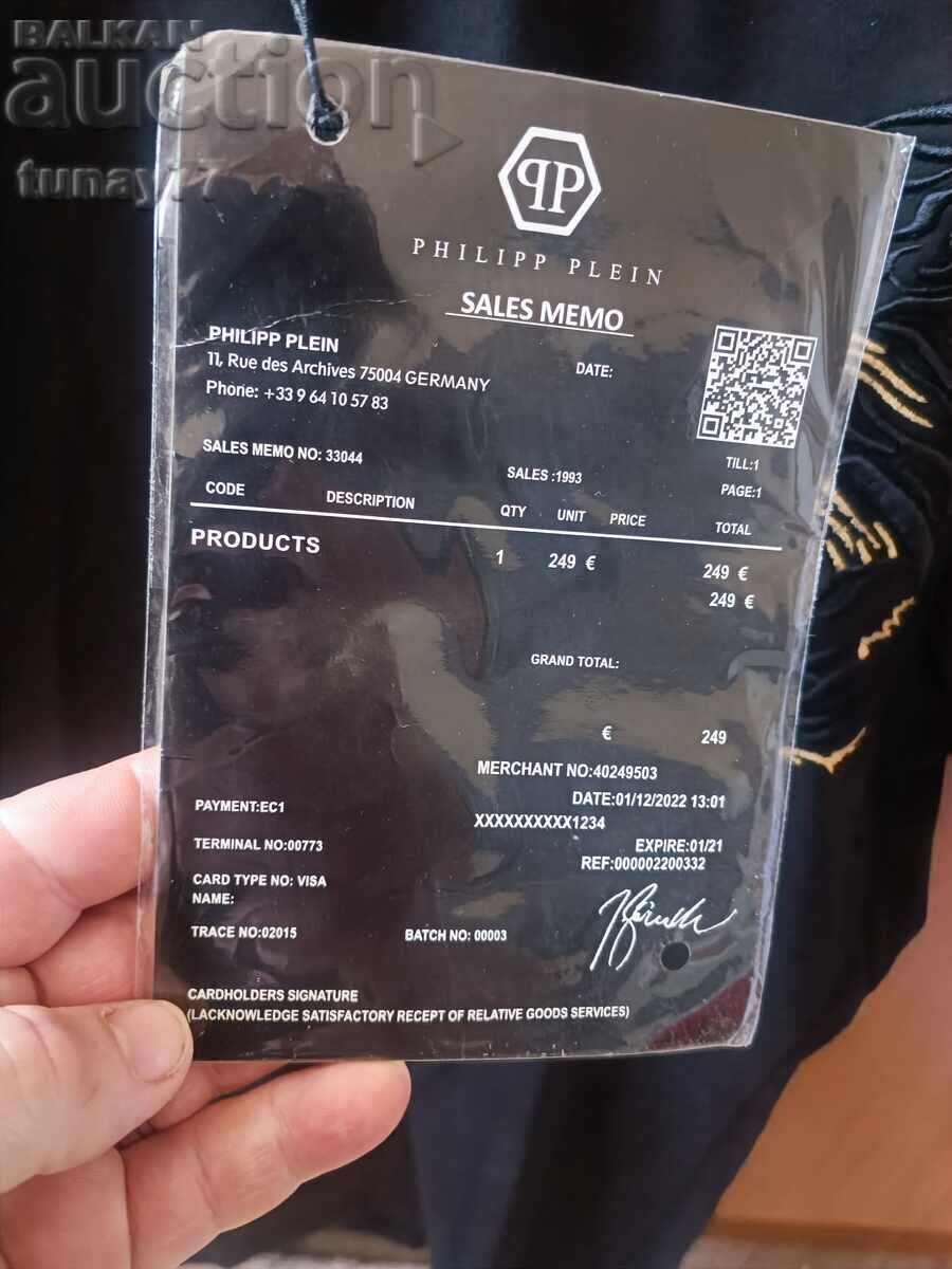 Δημοπρασία Καινούργιο T-shirt PHILIPP PLEIN Ολοκαίνουργιο