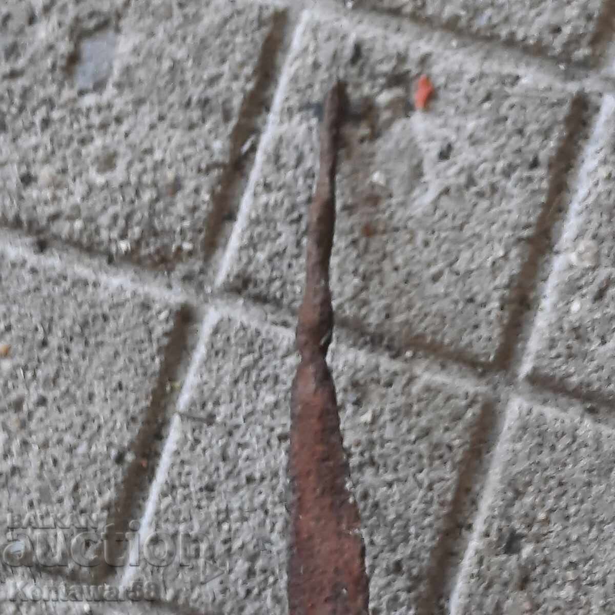 Seceră veche din fier forjat - 5