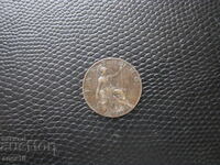 Marea Britanie farthing 1917 și