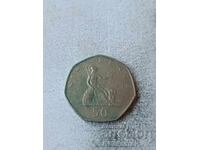 Marea Britanie 50 pence 1976